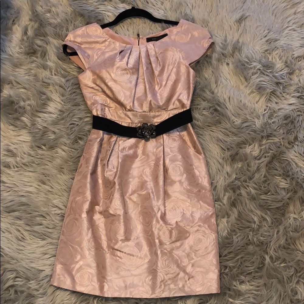 Dusty rose BCBG dress